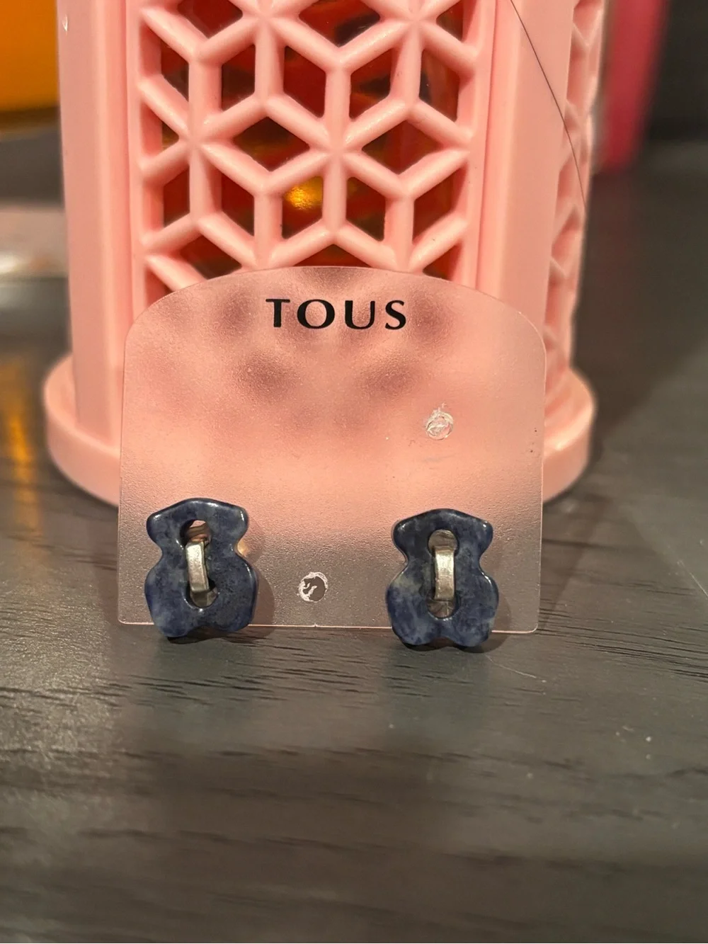 TOUS Blue Stud Earrings